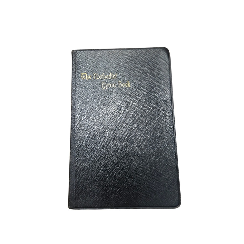 Vintage 1933 Methodist Hymn Book Epworth Press London Hardcover Black